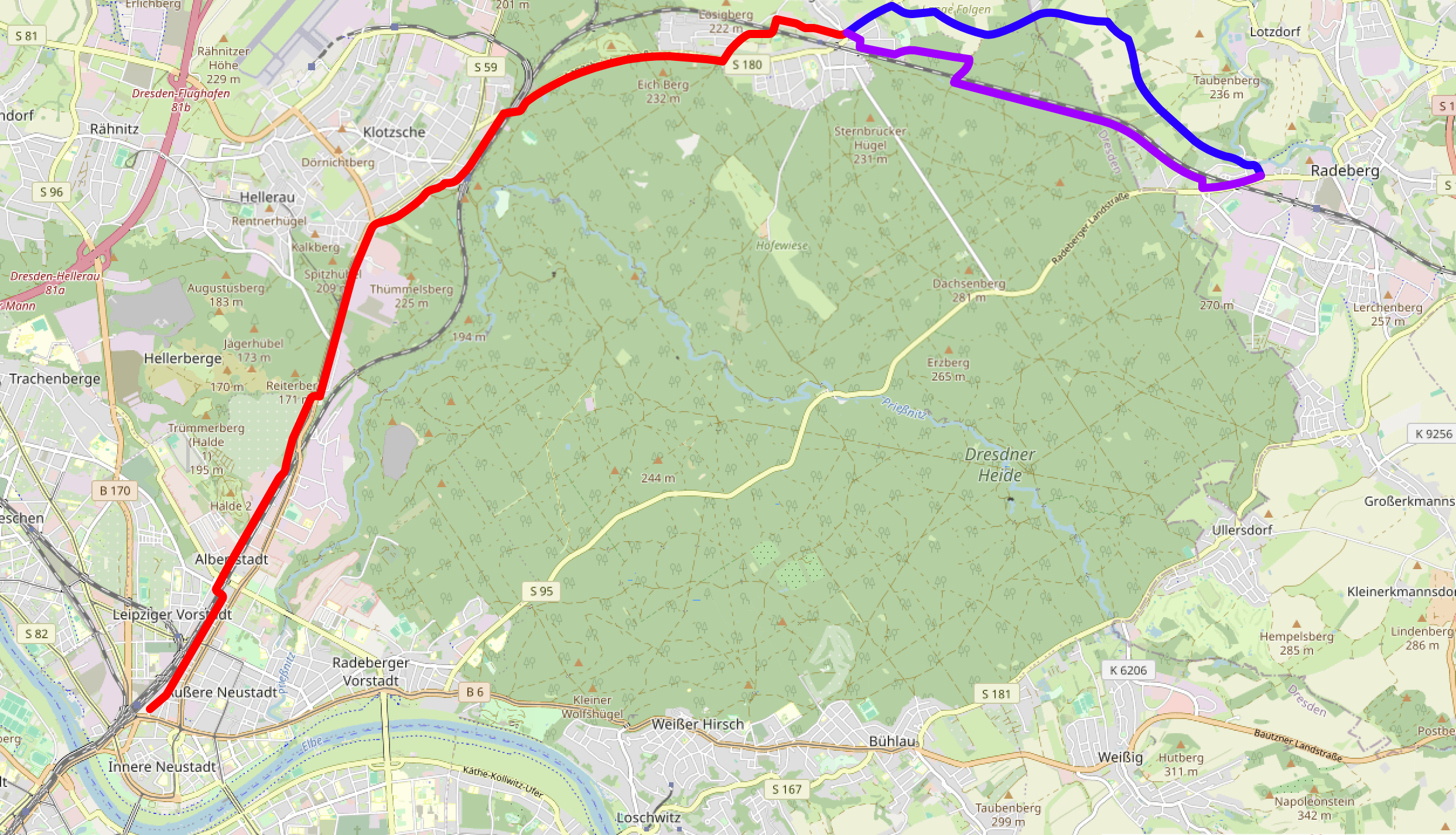 Der geplante Radschnellweg R4